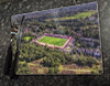 Wooden cork placemat showing Aerial Photograph of Salford City - Peninsula Stadium Wooden cork placemat showing Aerial Photograph of Salford City - Peninsula Stadium