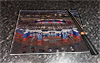 Rectangular glass cuttingboard showing Aerial Photograph of Scotland - Hampden Park