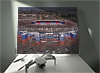 Fine Art Canvas showing Aerial Photograph of Scotland - Hampden Park