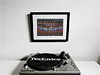 Classic Mounted and Framed Fine Art Print showing Aerial Photograph of Scotland - Hampden Park