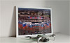 Framed Poster showing Aerial Photograph of Scotland - Hampden Park