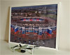 Framed Poster showing Aerial Photograph of Scotland - Hampden Park
