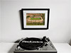 Aerial Photograph of Scunthorpe United - Glanford Park Classic Mounted and Framed Fine Art Print showing Aerial Photograph of Scunthorpe United - Glanford Park