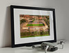 Aerial Photograph of Scunthorpe United - Glanford Park Classic Mounted and Framed Fine Art Print showing Aerial Photograph of Scunthorpe United - Glanford Park