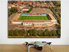 Fine Art Poster showing Aerial Photograph of Scunthorpe United - Glanford Park Fine Art Poster showing Aerial Photograph of Scunthorpe United - Glanford Park