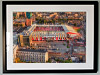 Extra Large Classic Mounted and Framed Fine Art Print showing Aerial Photograph of Sheffield United - Bramall Lane