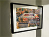 Extra Large Classic Mounted and Framed Fine Art Print showing Aerial Photograph of Sheffield United - Bramall Lane
