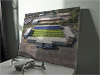 Fine Art Canvas showing Aerial Photograph of Shrewsbury Town - New Meadow