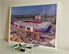 Aerial Photograph of Southampton - St Mary's Stadium Framed Poster showing Aerial Photograph of Southampton - St Mary's Stadium