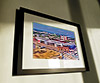 Classic Mounted and Framed Fine Art Print showing Aerial Photograph of Southampton - St Mary's Stadium