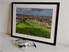 Extra Large Classic Mounted and Framed Fine Art Print showing Aerial Photograph of Southport - Merseyrail Community Stadium Extra Large Classic Mounted and Framed Fine Art Print showing Aerial Photograph of Southport - Merseyrail Community Stadium