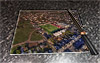 Rectangular glass cuttingboard showing Aerial Photograph of Stenhousemuir - Ochilview Park