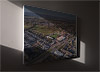 Fine Art Canvas showing Aerial Photograph of Stenhousemuir - Ochilview Park
