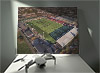 Fine Art Canvas showing Aerial Photograph of Stenhousemuir - Ochilview Park