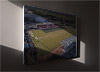 Fine Art Canvas showing Aerial Photograph of Stirling Albion - Forthbank Stadium