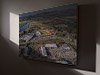 Fine Art Canvas showing Aerial Photograph of Stirling Albion - Forthbank Stadium