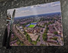 Wooden cork placemat showing Aerial Photograph of Stockport County - Edgeley Park Wooden cork placemat showing Aerial Photograph of Stockport County - Edgeley Park