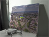 Fine Art Canvas showing Aerial Photograph of Stockport County - Edgeley Park