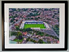 Extra Large Classic Mounted and Framed Fine Art Print showing Aerial Photograph of Telford United - New Bucks Head Extra Large Classic Mounted and Framed Fine Art Print showing Aerial Photograph of Telford United - New Bucks Head