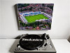 Fine Art Canvas showing Aerial Photograph of Telford United - New Bucks Head