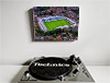 Fine Art Canvas showing Aerial Photograph of Telford United - New Bucks Head