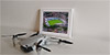Framed Poster showing Aerial Photograph of Telford United - New Bucks Head