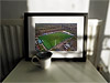 Classic Mounted and Framed Fine Art Print showing Aerial Photograph of Tonbridge Angels - Longmead Stadium