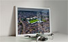 Framed Poster showing Aerial Photograph of Torquay United - Plainmoor