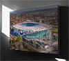 Fine Art Canvas showing Aerial Photograph of Tottenham Hotspur - White Hart Lane