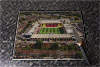 Rectangular glass cuttingboard showing Aerial Photograph of Watford - Vicarage Road