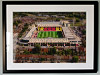 Extra Large Classic Mounted and Framed Fine Art Print showing Aerial Photograph of Watford - Vicarage Road Extra Large Classic Mounted and Framed Fine Art Print showing Aerial Photograph of Watford - Vicarage Road