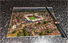 Rectangular glass cuttingboard showing Aerial Photograph of Watford - Vicarage Road Rectangular glass cuttingboard showing Aerial Photograph of Watford - Vicarage Road