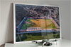 Framed Poster showing Aerial Photograph of Wellling United - Park View Road