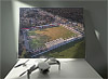 Fine Art Canvas showing Aerial Photograph of Wellling United - Park View Road
