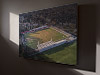 Fine Art Canvas showing Aerial Photograph of Wellling United - Park View Road