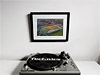 Classic Mounted and Framed Fine Art Print showing Aerial Photograph of Wellling United - Park View Road
