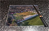 Rectangular glass cuttingboard showing Aerial Photograph of Wellling United - Park View Road