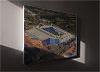 Fine Art Canvas showing Aerial Photograph of West Bromwich Albion - The Hawthorns