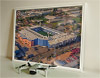 Framed Poster showing Aerial Photograph of West Bromwich Albion - The Hawthorns