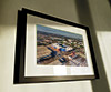 Classic Mounted and Framed Fine Art Print showing Aerial Photograph of West Bromwich Albion - The Hawthorns