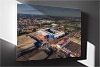 Fine Art Canvas showing Aerial Photograph of West Bromwich Albion - The Hawthorns