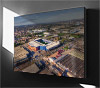 Fine Art Canvas showing Aerial Photograph of West Bromwich Albion - The Hawthorns