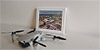 Framed Poster showing Aerial Photograph of West Bromwich Albion - The Hawthorns