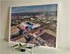Framed Poster showing Aerial Photograph of West Bromwich Albion - The Hawthorns