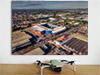 Fine Art Poster showing Aerial Photograph of West Bromwich Albion - The Hawthorns