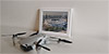 Framed Poster showing Aerial Photograph of West Ham - Olympic Stadium