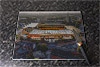 Rectangular glass cuttingboard showing Aerial Photograph of Wolverhampton Wanderers - Molineux