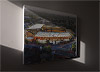 Fine Art Canvas showing Aerial Photograph of Wolverhampton Wanderers - Molineux