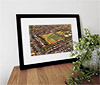 Aerial Photograph of Worthing - Woodside Road Classic Mounted and Framed Fine Art Print showing Aerial Photograph of Worthing - Woodside Road