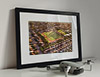 Aerial Photograph of Worthing - Woodside Road Classic Mounted and Framed Fine Art Print showing Aerial Photograph of Worthing - Woodside Road